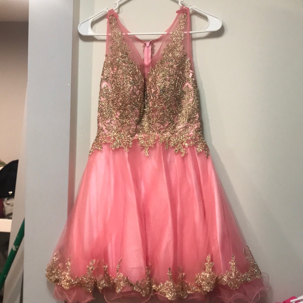 Pink dress